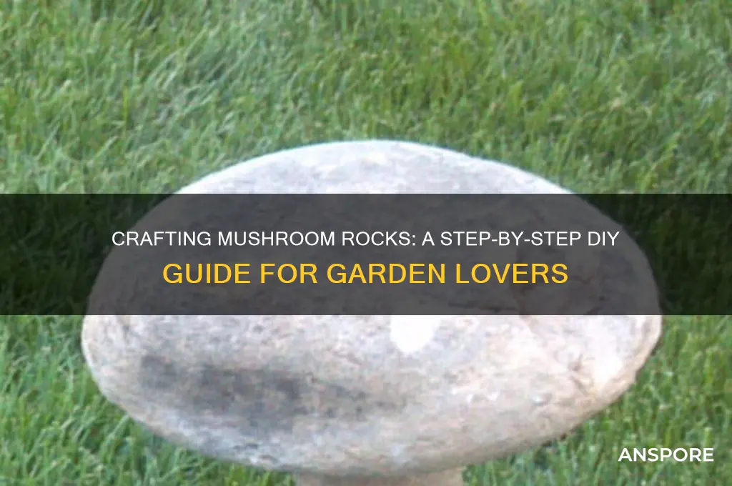 how to make mushroom rock