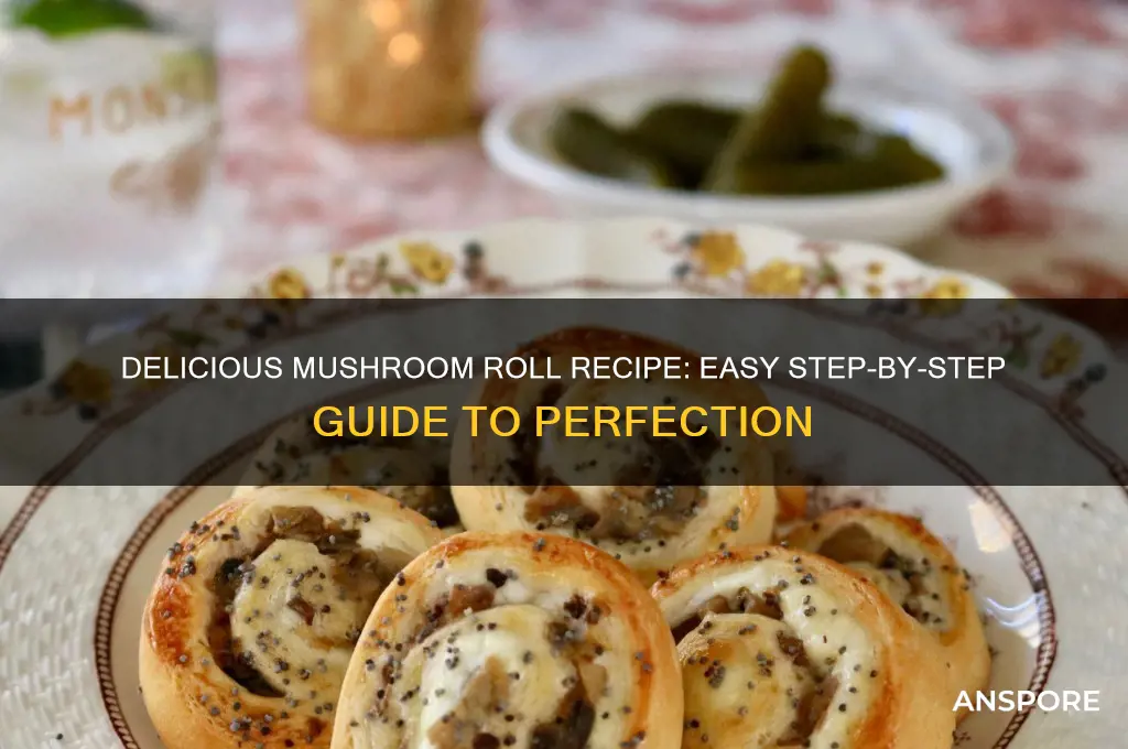 how to make mushroom roll