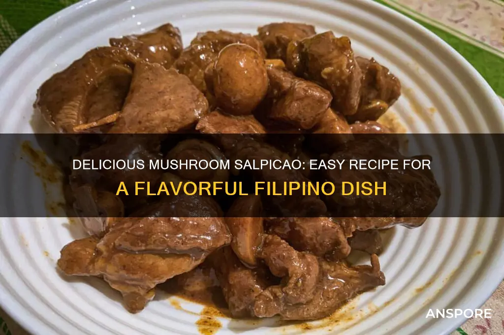 how to make mushroom salpicao
