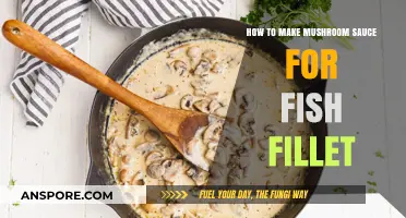 Creamy Mushroom Sauce Recipe: Elevate Your Fish Fillet with Ease