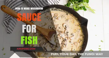 Creamy Mushroom Sauce Recipe: Elevate Your Fish Dishes with Ease