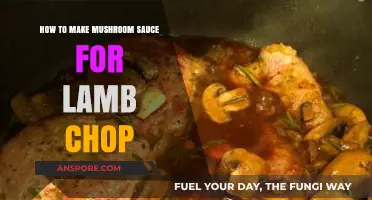 Rich Mushroom Sauce Recipe: Elevate Your Lamb Chops with Savory Flavor