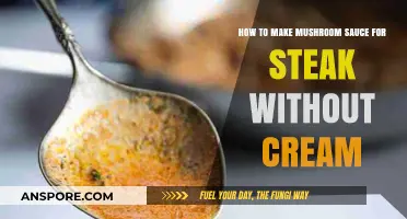 Rich Mushroom Sauce for Steak: Cream-Free Recipe for Perfect Pairing