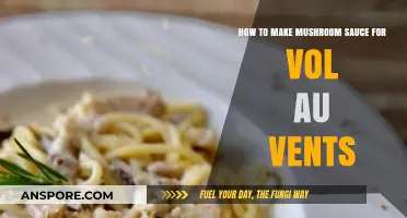 Creamy Mushroom Sauce Recipe for Perfect Vol Au Vents