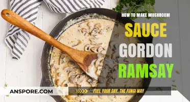 Master Gordon Ramsay's Creamy Mushroom Sauce Recipe at Home