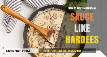 Mastering Hardee's Creamy Mushroom Sauce Recipe at Home