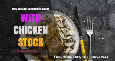 Rich Mushroom Sauce Recipe Using Chicken Stock for Savory Dishes