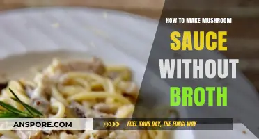 Creamy Mushroom Sauce Recipe: No Broth Needed, Easy Steps