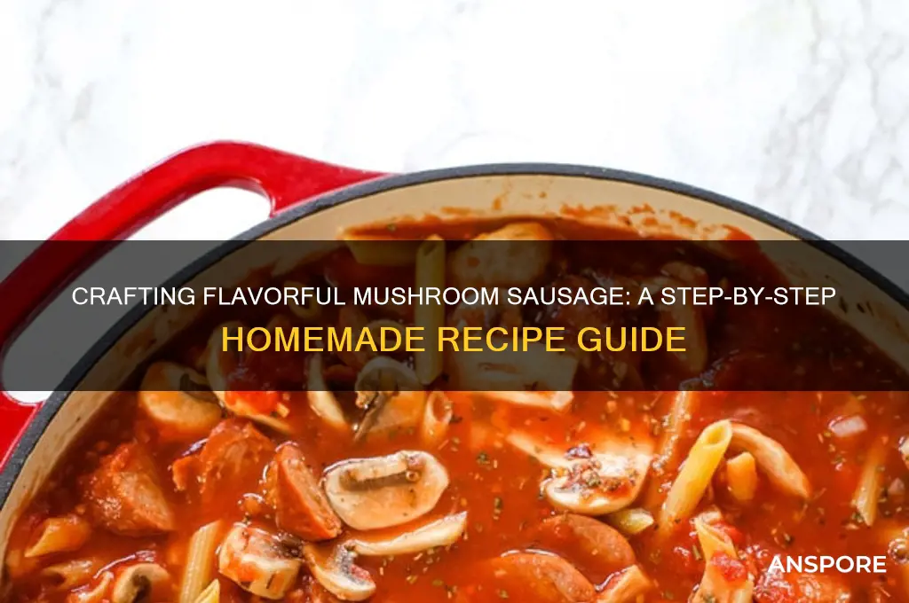 how to make mushroom sausage