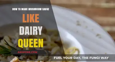 Mastering Dairy Queen's Creamy Mushroom Sauce at Home: Easy Recipe