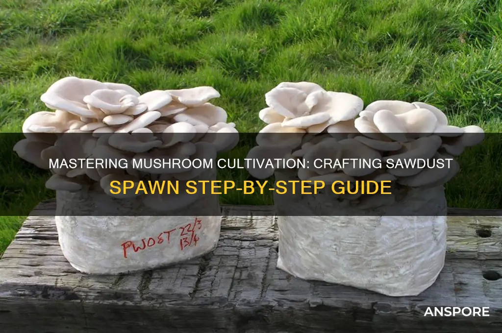 how to make mushroom sawdust spawn