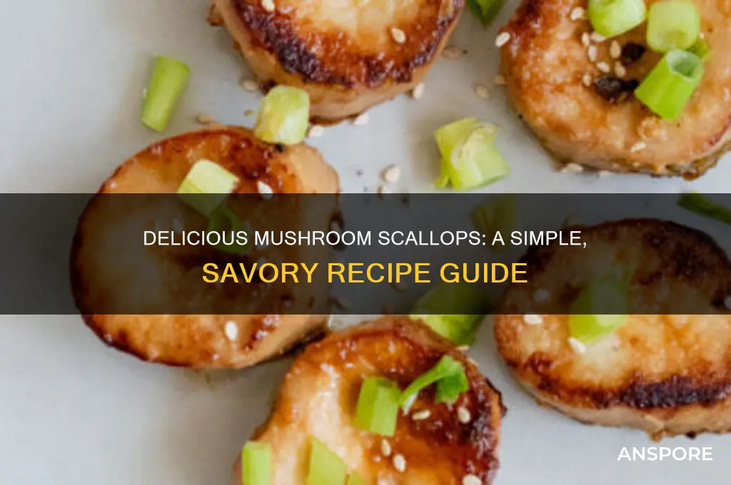how to make mushroom scallops