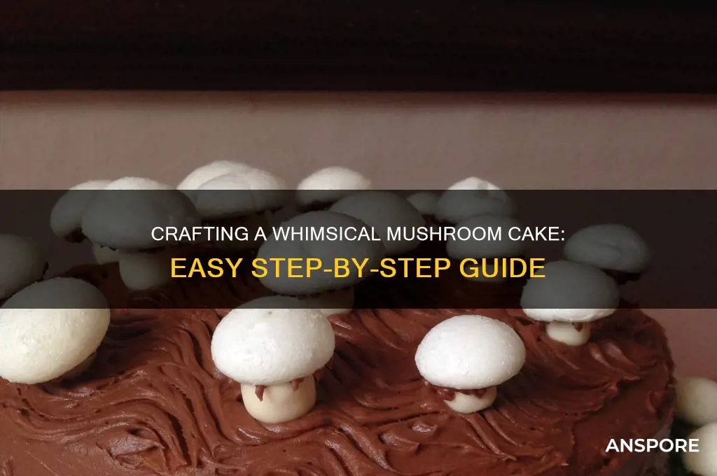 how to make mushroom shaped cake