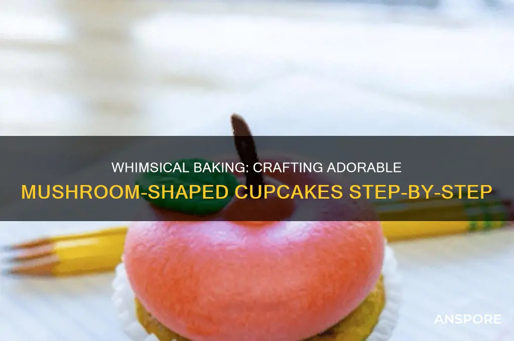 how to make mushroom shaped cupcakes