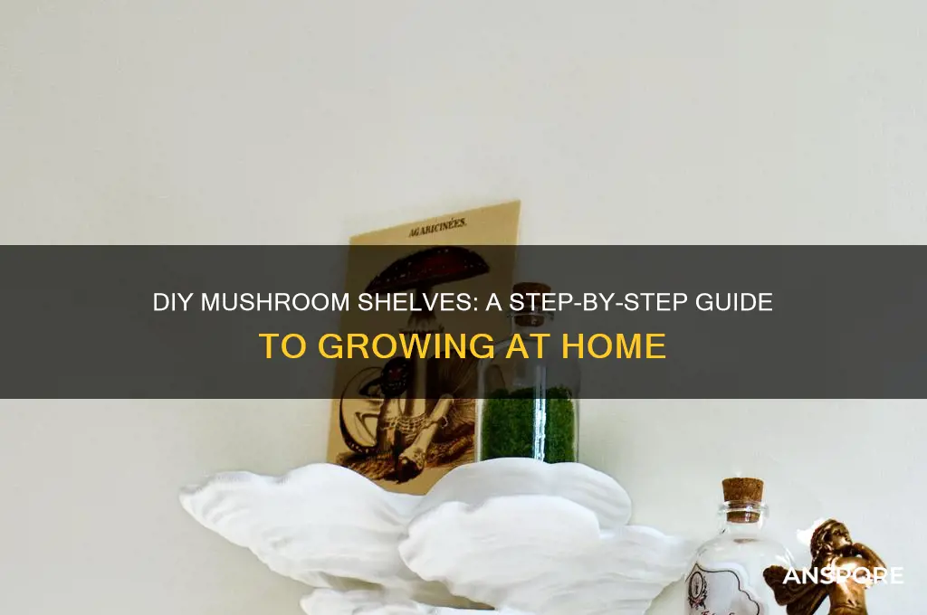 how to make mushroom shelves