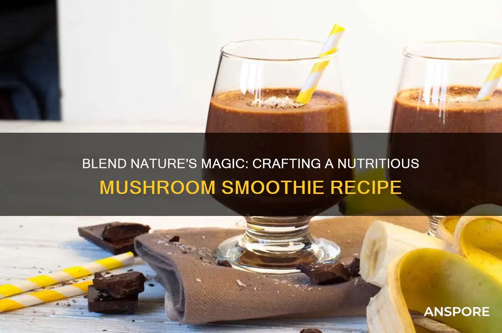 how to make mushroom smoothie