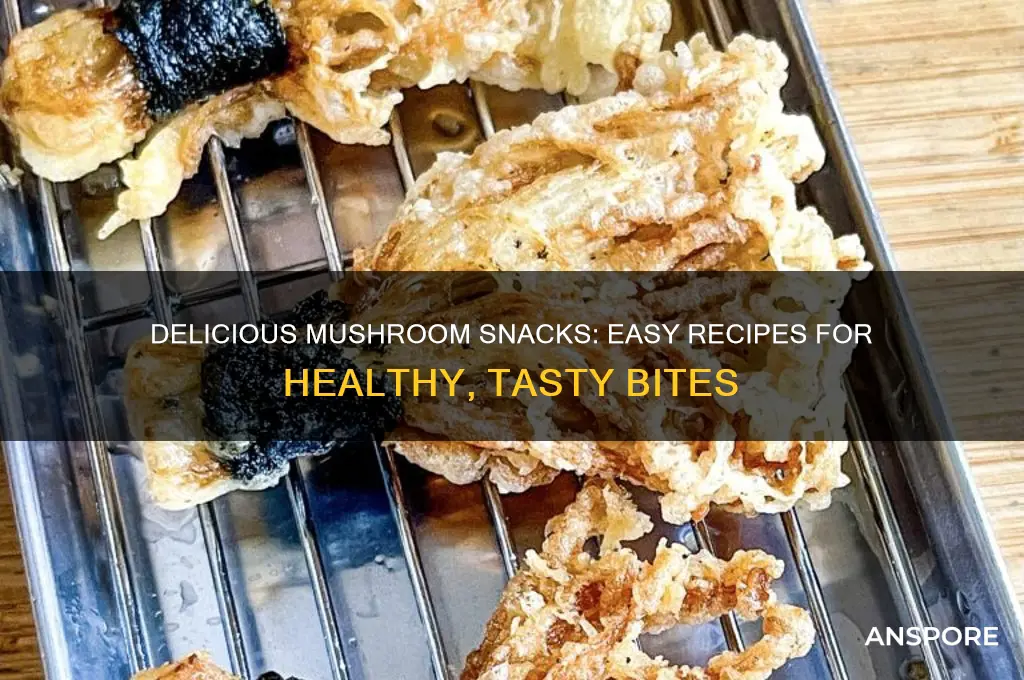 how to make mushroom snacks