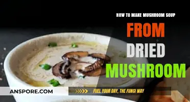 Rich & Creamy Dried Mushroom Soup: A Simple Homemade Recipe