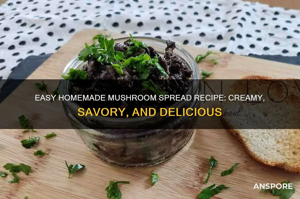 how to make mushroom spread
