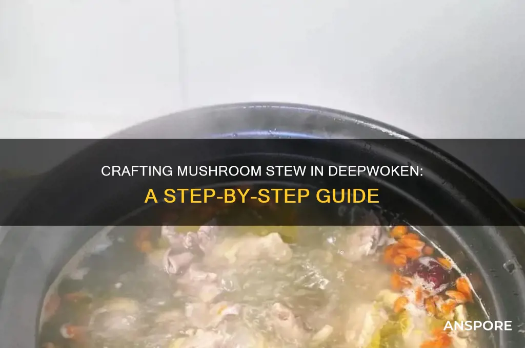 how to make mushroom stew deepwoken