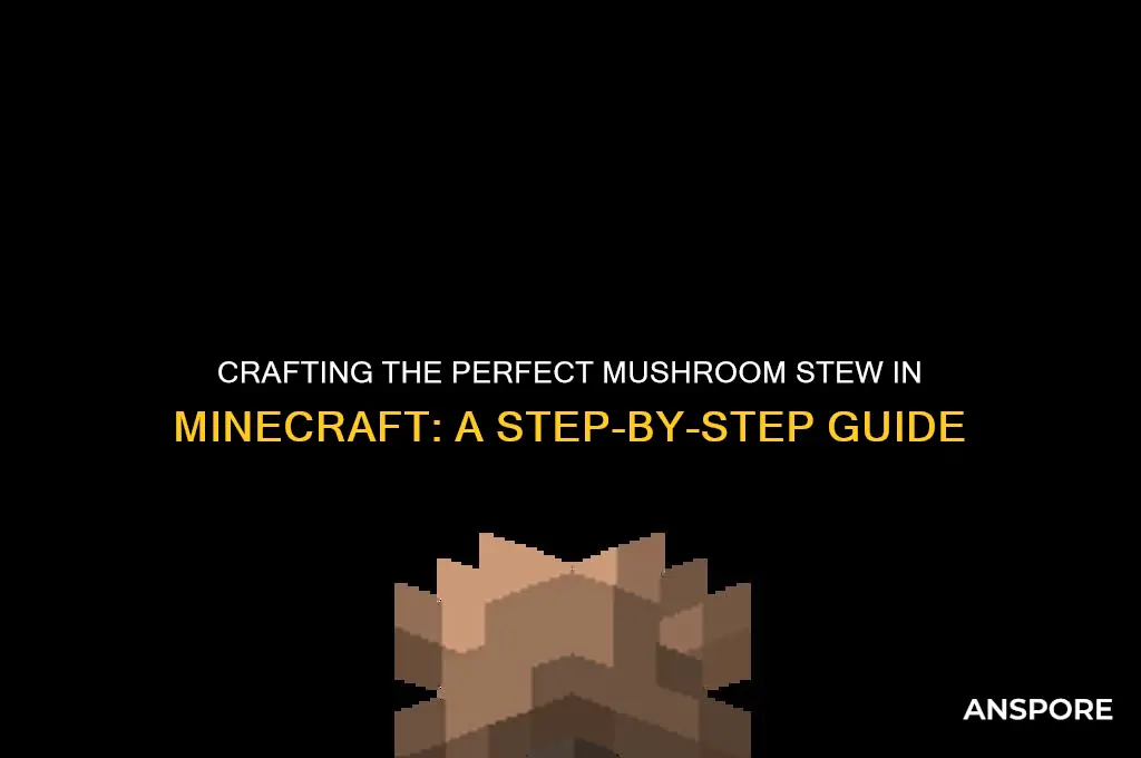 how to make mushroom stew in mincraft
