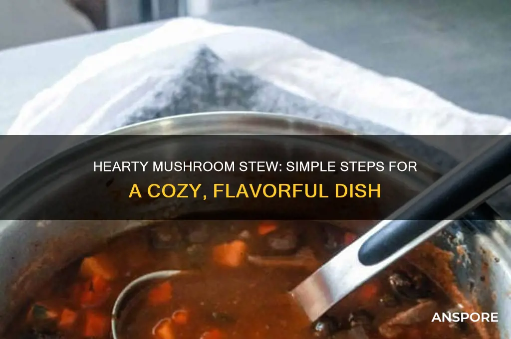 how to make mushroom stew