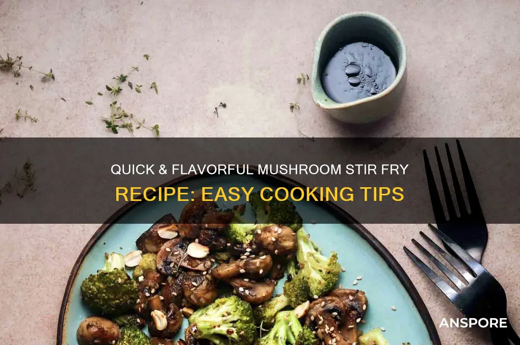 how to make mushroom stir fry