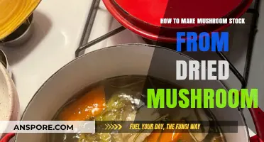 Crafting Rich Mushroom Stock: A Simple Guide Using Dried Mushrooms