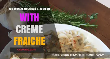 Creamy Mushroom Stroganoff: A Simple Recipe with Crème Fraîche