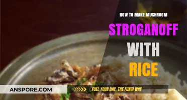 Creamy Mushroom Stroganoff with Rice: A Simple, Flavorful Recipe