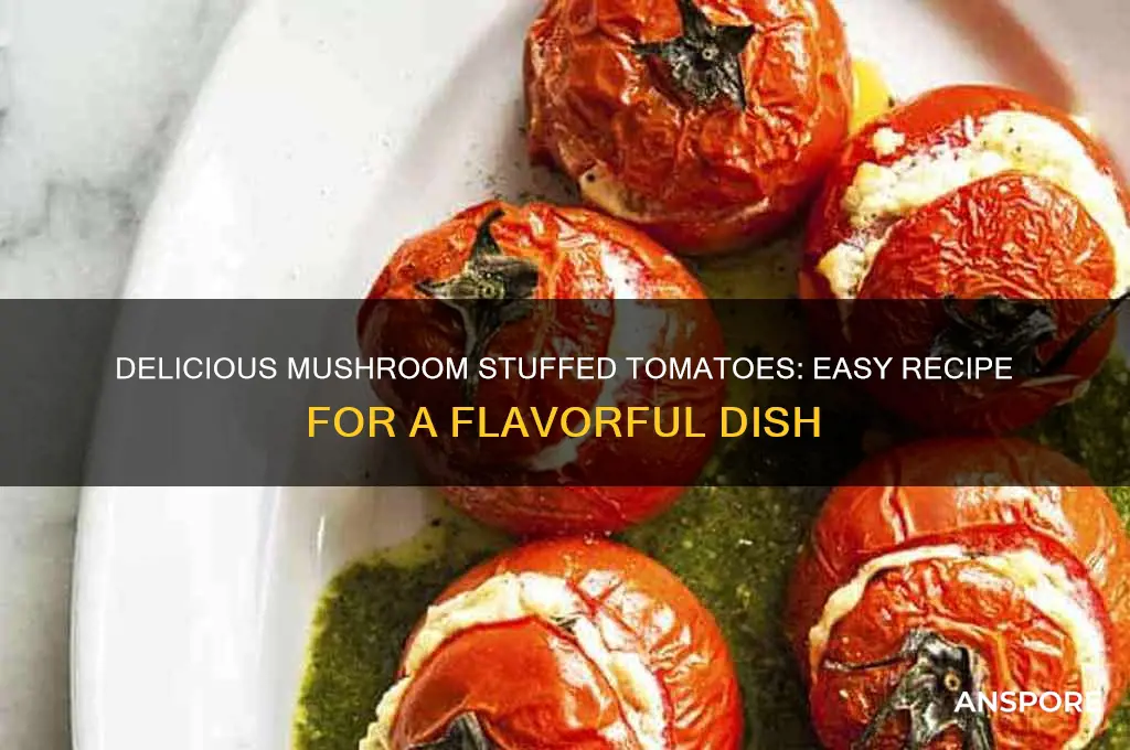how to make mushroom stuffed tomatores