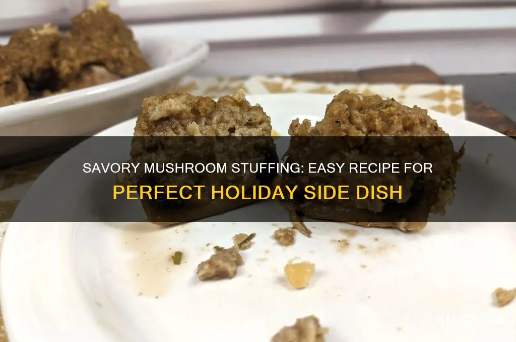 how to make mushroom stuffing