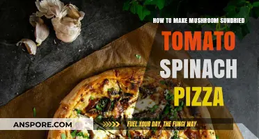 Delicious Mushroom Sundried Tomato Spinach Pizza Recipe: Easy Homemade Guide