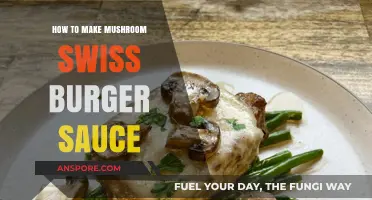 Perfect Mushroom Swiss Burger Sauce Recipe: Creamy, Savory, and Easy to Make
