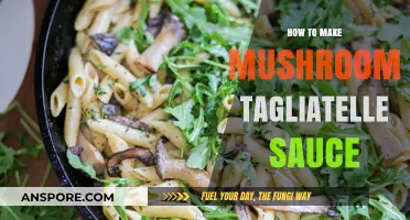 Creamy Mushroom Tagliatelle Sauce: A Simple, Flavorful Recipe Guide