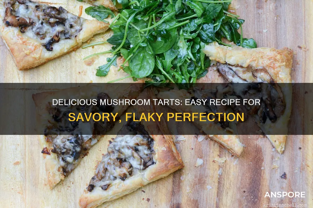 how to make mushroom tarts