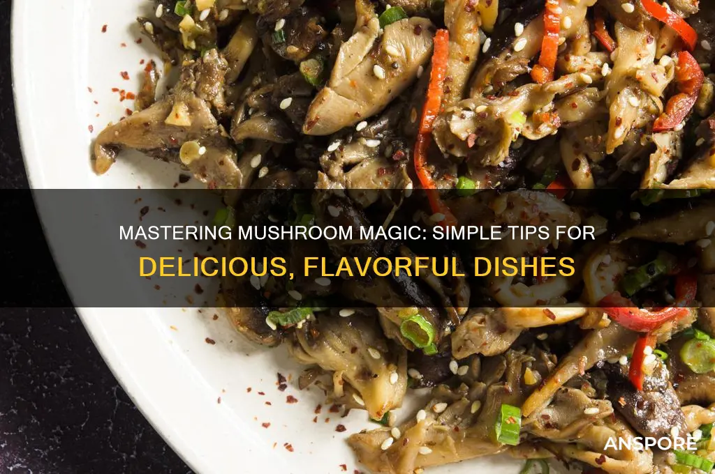 how to make mushroom taste good