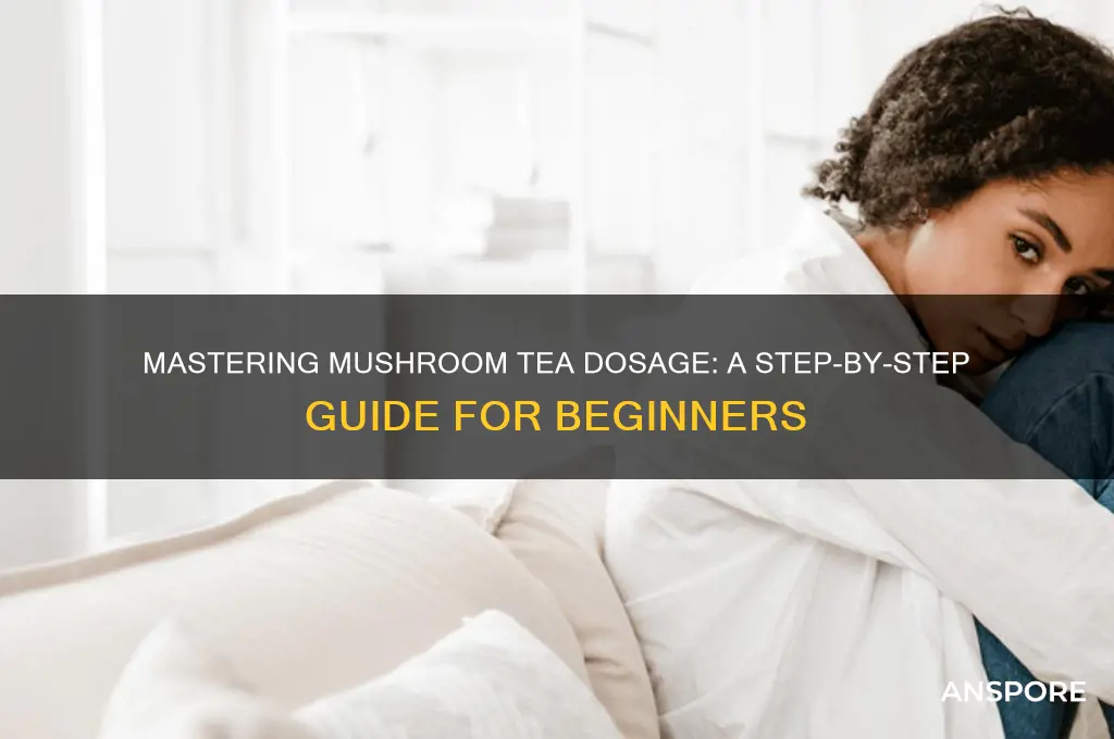how to make mushroom tea dosage