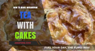 Brewing Bliss: Crafting Mushroom Tea with Cakes Step-by-Step