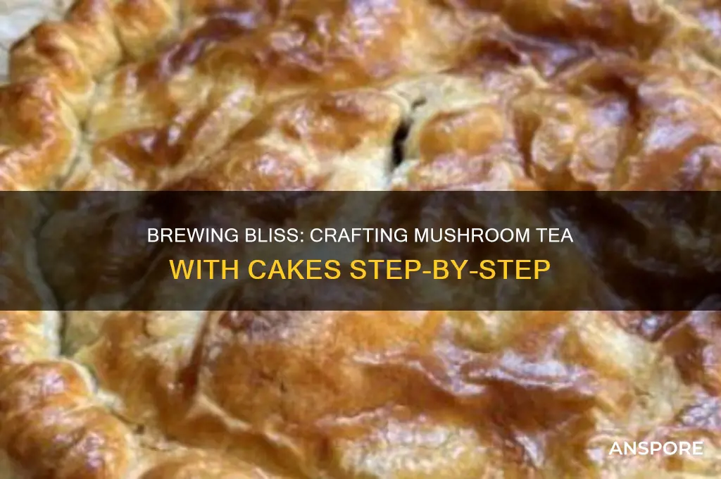 how to make mushroom tea with cakes
