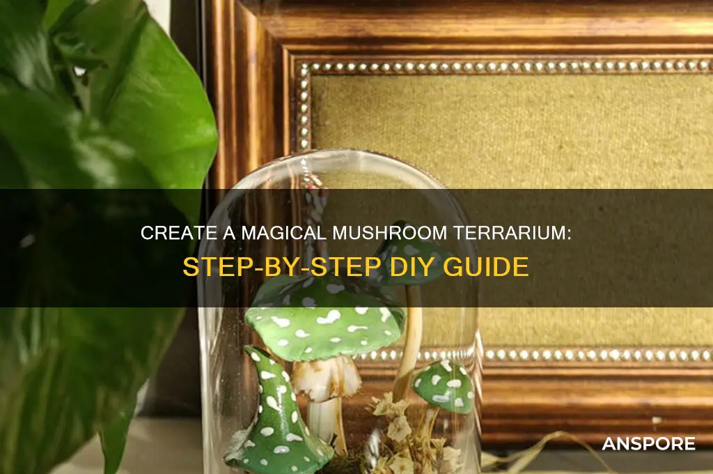 how to make mushroom terrarium