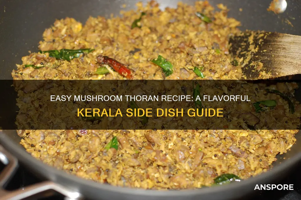 how to make mushroom thoran