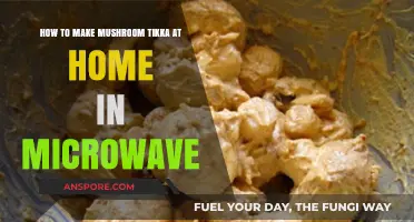 Easy Microwave Mushroom Tikka Recipe: Homemade Indian Delight in Minutes