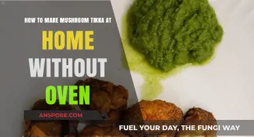 Easy Homemade Mushroom Tikka Recipe: No Oven Required!