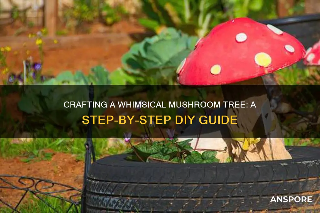how to make mushroom tree
