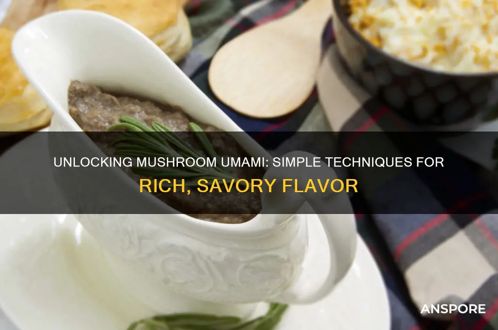 how to make mushroom umami