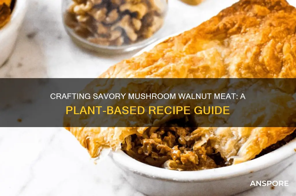 how to make mushroom walnut meat