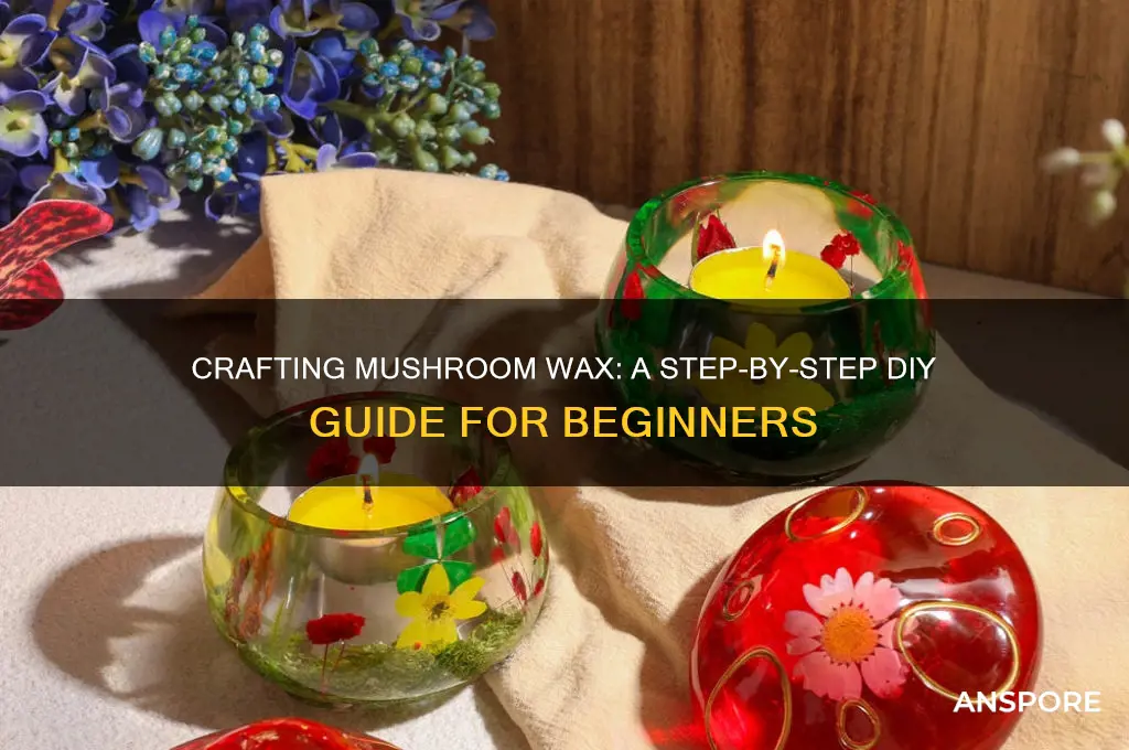 how to make mushroom wax