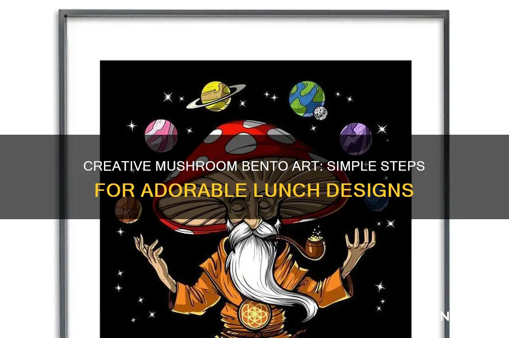 how to make mushrooms for bento box art