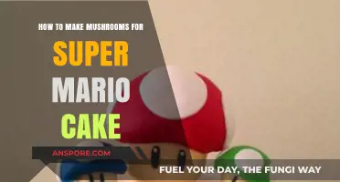 Crafting Perfect Mushroom Toppers for Your Super Mario Cake